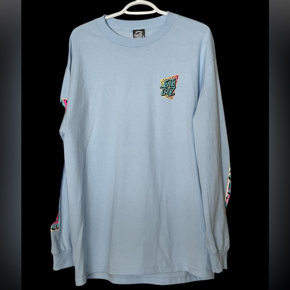 Modern Santa Cruz light blue long sleeve Size L